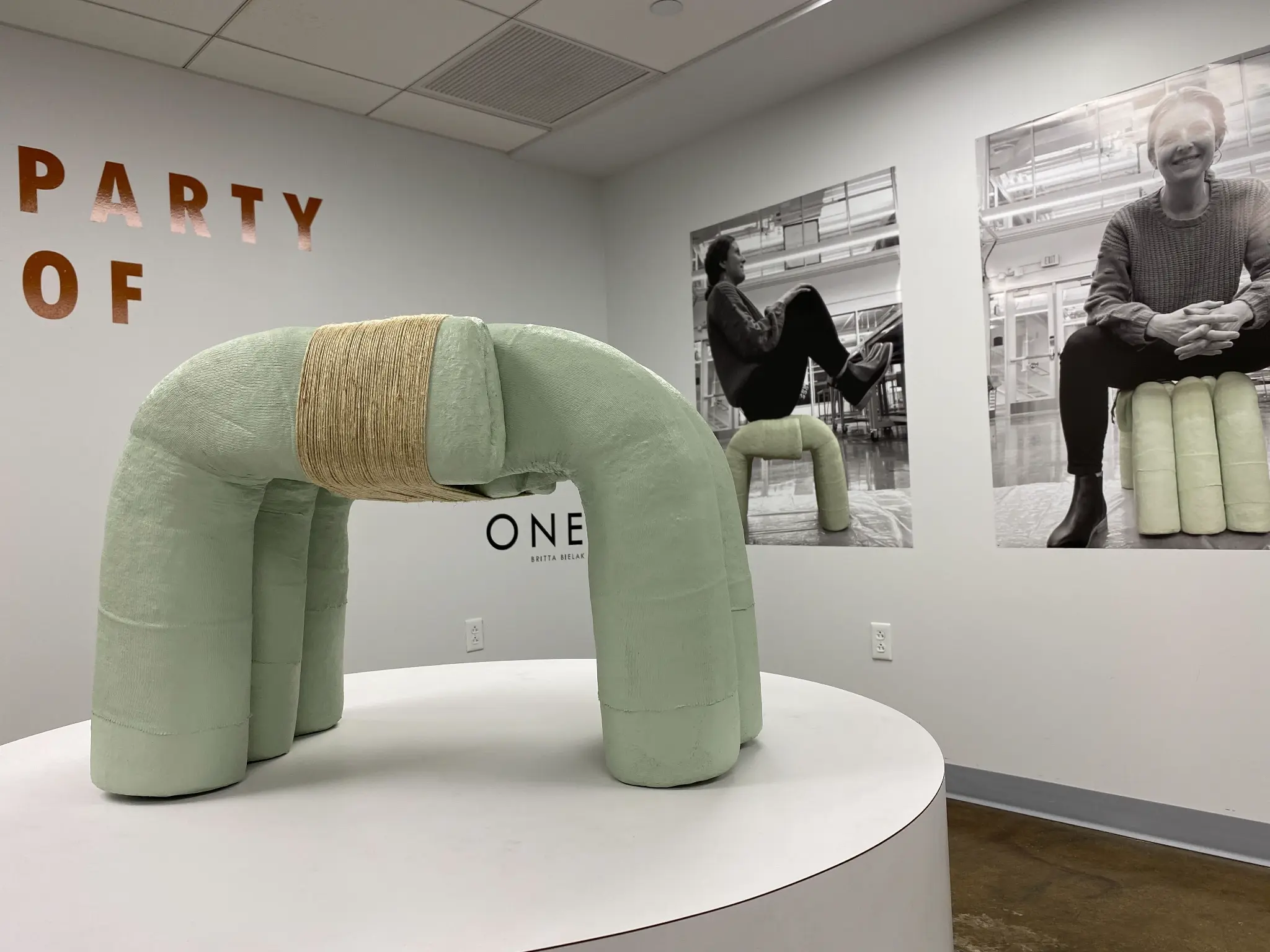 Mycelium Chair Sculpture