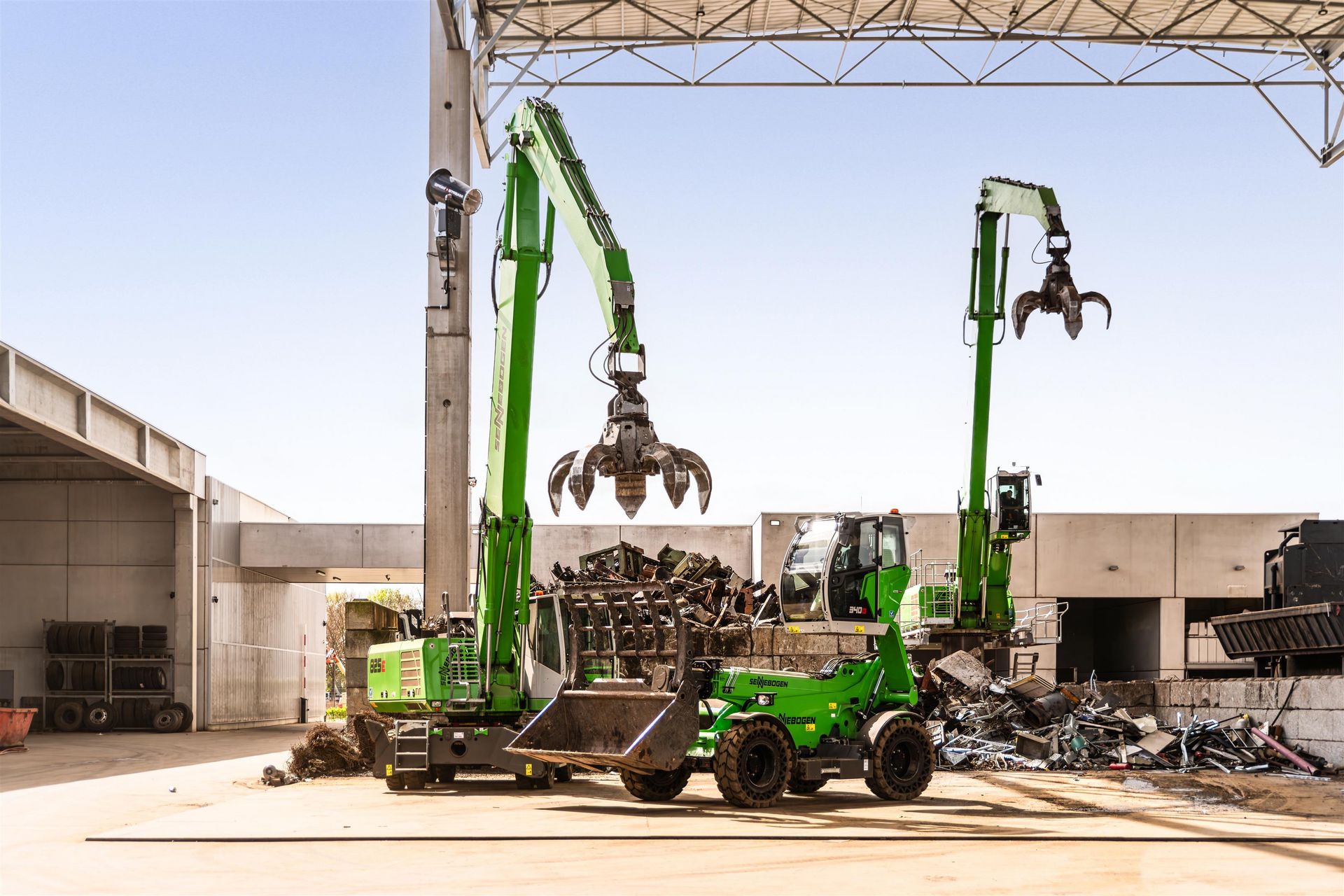 Metal sorting facility